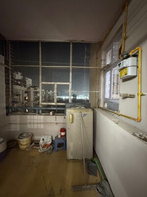 Kitchen in 3 BHK Apartment at Raheja Teachers Apartments, Sector 31 – for Rent