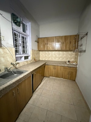 Kitchen in 3 BHK Apartment at Raheja Teachers Apartments, Sector 31 – for Rent