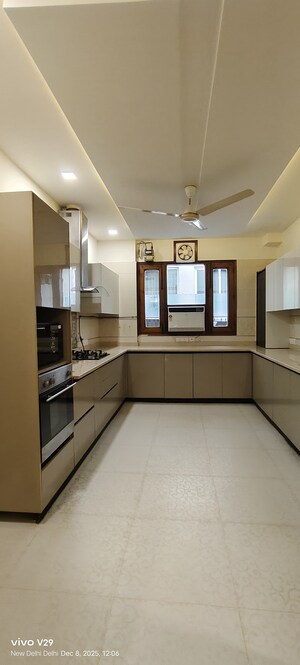 Kitchen in 5 BHK Builder Floor at Panchsheel Park – for Rent