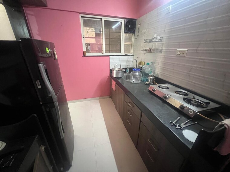 Kitchen, gk-dwarka-sai 2 Bedroom 890 Sq.Ft. Apartment In Rahatani Pune 9595662