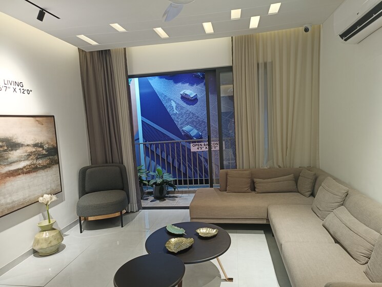 Living Room, moshi 1 Bedroom 514 Sq.Ft. Apartment In Moshi Pune 9595670