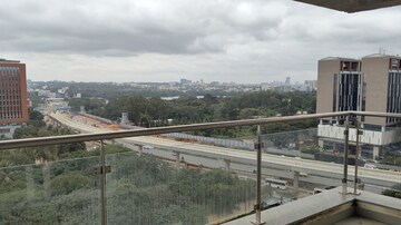Balcony in 4 BHK Apartment at Godrej Platinum Hebbal, Hebbal – for Sale