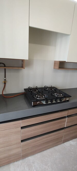 Kitchen in 1 BHK Apartment at Godrej The Trees Phase II, Vikhroli East – for Rent