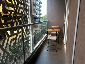 Balcony in 1 BHK Apartment at Yashcon Neon, Viman Nagar – for Rent