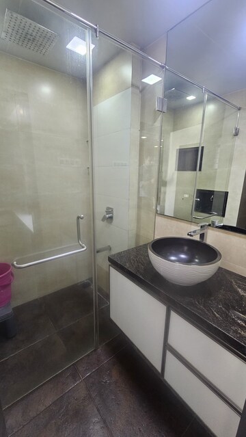Bathroom in 3 BHK Apartment at Oberoi Springs, Andheri West – for Rent