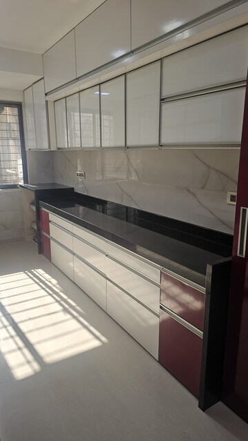 Kitchen in 3 BHK Apartment at Oberoi Springs, Andheri West – for Rent