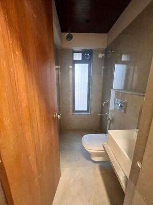 Bathroom in 1 BHK Apartment at Radhika CHS Goregaon, Goregaon East – for Rent