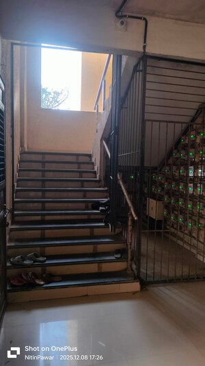 Staircase in 2 BHK Apartment at Seven Sky Hills, Shirgaon – for Sale