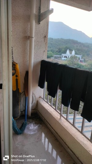 Balcony in 2 BHK Apartment at Seven Sky Hills, Shirgaon – for Sale