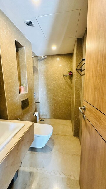 Bathroom in 4 BHK Apartment at Lodha Sterling, Kolshet Road – for Rent