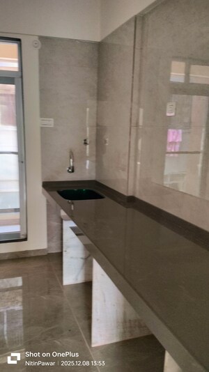 Kitchen in 3 BHK Apartment at Shubhada CHS, Dombivli West – for Sale