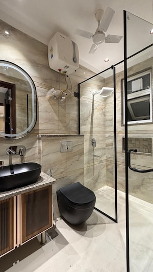 Bathroom in 4 BHK Builder Floor at Anant Raj Ashok Estate, Sector 63a – for Sale