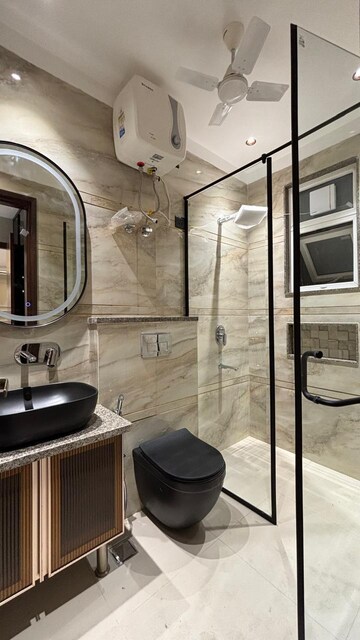 Bathroom in 4 BHK Builder Floor at Anant Raj Ashok Estate, Sector 63a – for Sale