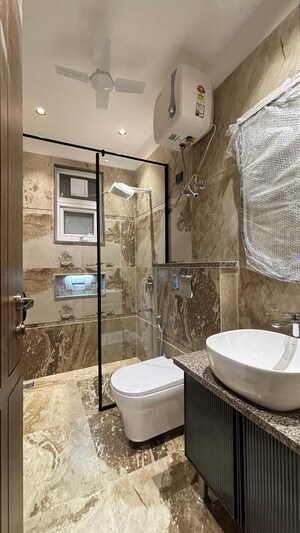 Bathroom in 4 BHK Builder Floor at Anant Raj Ashok Estate, Sector 63a – for Sale