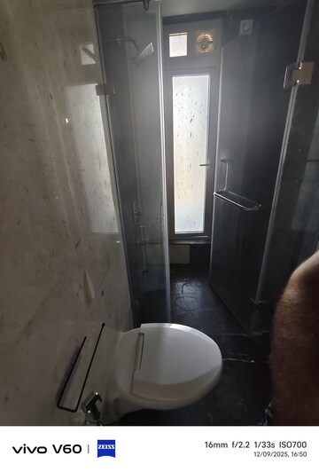 Bathroom in 2.5 BHK Apartment at Ekta Tripolis, Goregaon West – for Rent