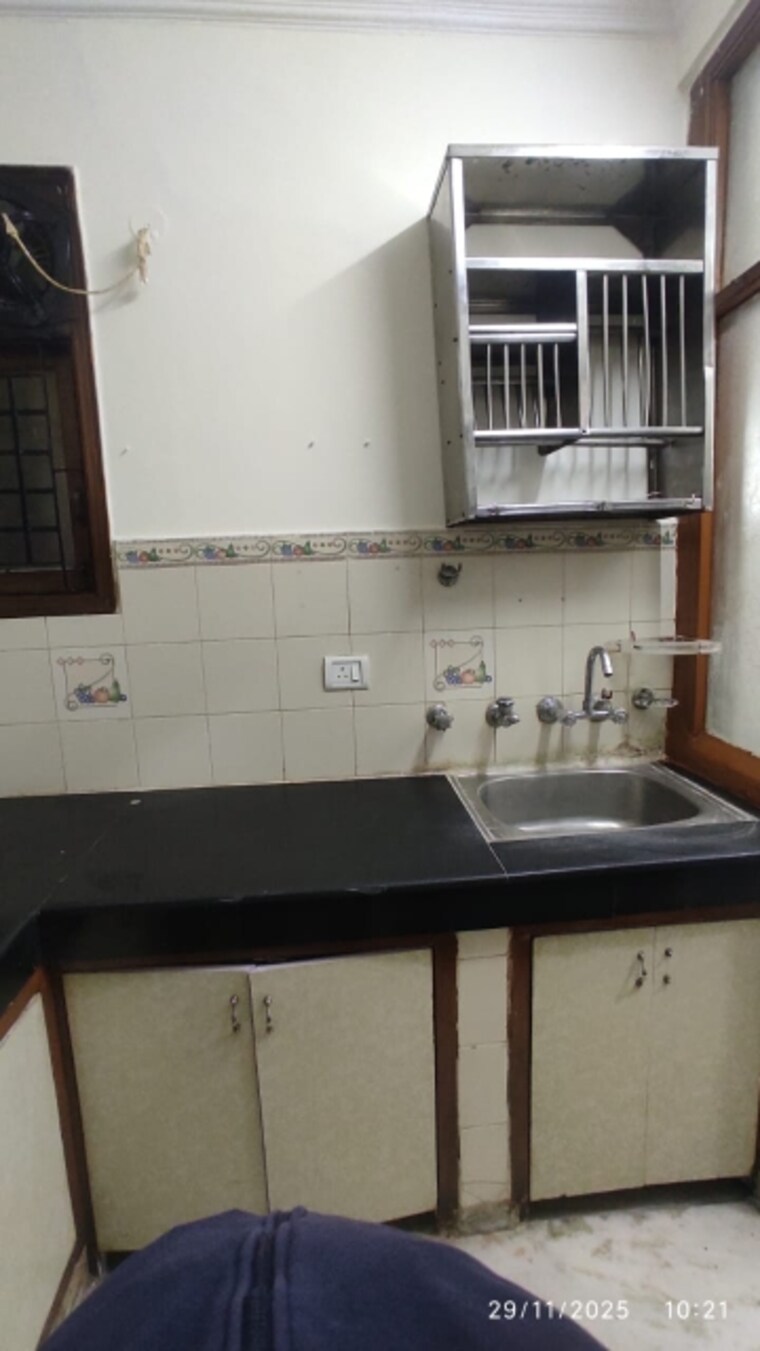 Kitchen, kalkaji 2 Bedroom 1000 Sq.Ft. Builder Floor In Kalkaji Delhi 9595810