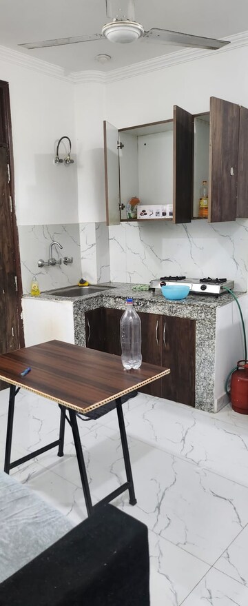 Master Bedroom in 1 BHK Builder Floor at Saket – for Rent