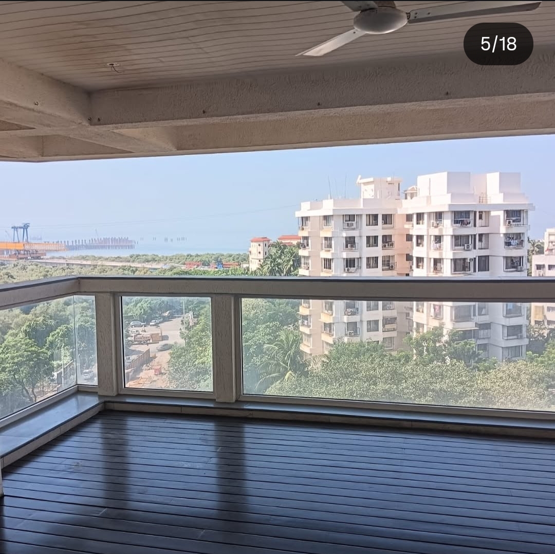 4 BHK Apartment For Rent in K Hemani Bay View