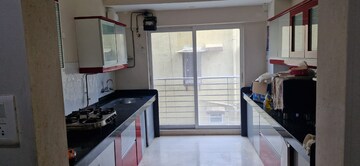 Kitchen in 3 BHK Apartment at Manchester Heights, Khar West – for Rent