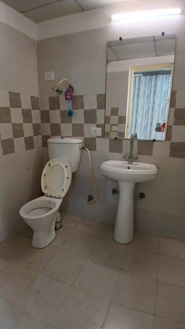 Bathroom in 3 BHK Apartment at Gaur City 2 - 14th Avenue, Sector 16c Greater Noida – for Rent
