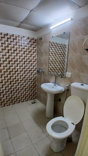 Bathroom in 3 BHK Apartment at Gaur City 2 - 14th Avenue, Sector 16c Greater Noida – for Rent