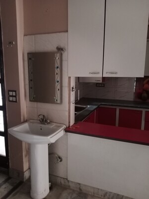 Bathroom in 2 BHK Builder Floor at Huda – for Rent