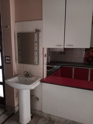 Bathroom in 2 BHK Builder Floor at Huda – for Rent