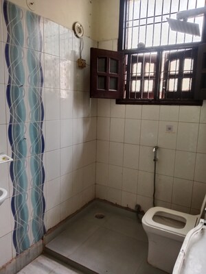 Bathroom in 3 BHK Builder Floor at Huda – for Rent