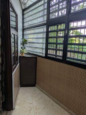 Balcony in 3 BHK Apartment at Dhoran Rajpur Enclave, Govind Vihar – for Rent