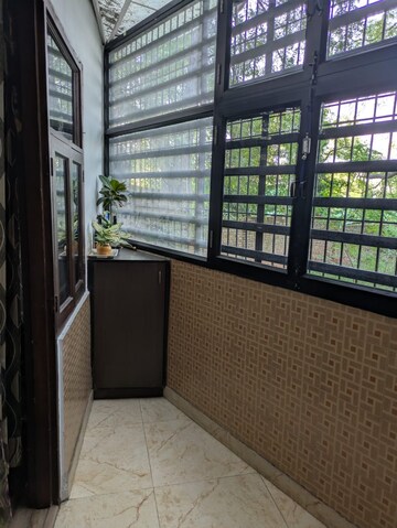 Balcony in 3 BHK Apartment at Dhoran Rajpur Enclave, Govind Vihar – for Rent