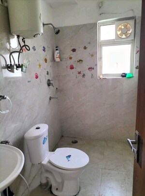 Bathroom in 3 BHK Apartment at Puri Aman Vilas, Sector 89 – for Rent