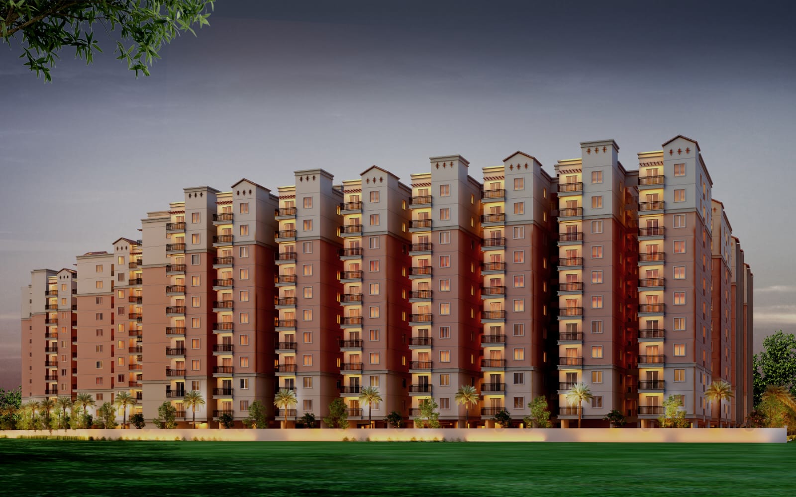 2 BHK 918 Sq.Ft. Apartment in Urbanrise Spring Is In The Air