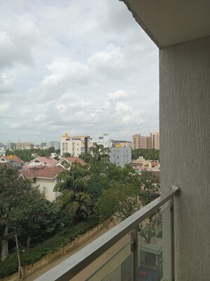Balcony in 3 BHK Apartment at DNR Arista, Bellandur – for Rent