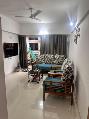 Living Room in 1 BHK Apartment at Kharadi – for Rent