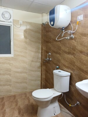 Bathroom in 4 BHK Apartment at Amrapali Crystal Homes, Sector 76 – for Rent