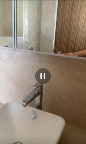 Bathroom in 3 BHK Apartment at Lodha Azzuro, Parel – for Rent