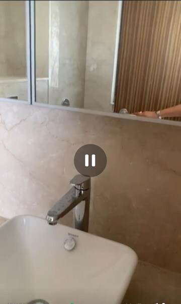 Bathroom in 3 BHK Apartment at Lodha Azzuro, Parel – for Rent