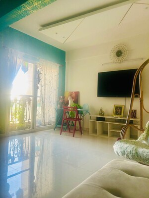 Living Room in 2 BHK Apartment at NR Windgates, Thanisandra Main Road – for Rent