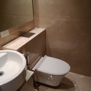 Bathroom in 1 BHK Apartment at Hiranandani Highland, Powai – for Rent