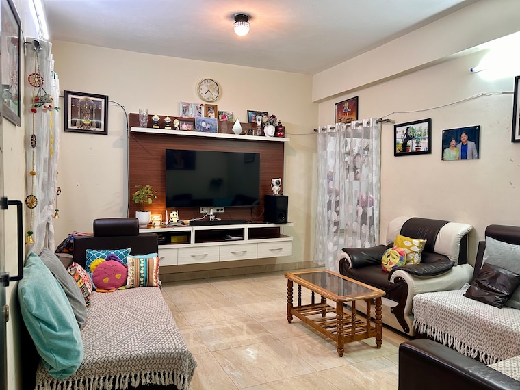 Living Room, vedamsa-skanda-srinivasam 2 Bedroom 1150 Sq.Ft. Apartment In Isnapur Hyderabad 9596015