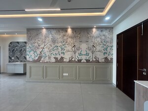 Kitchen in 3 BHK Apartment at Hallmark Treasor, Narsingi – for Rent