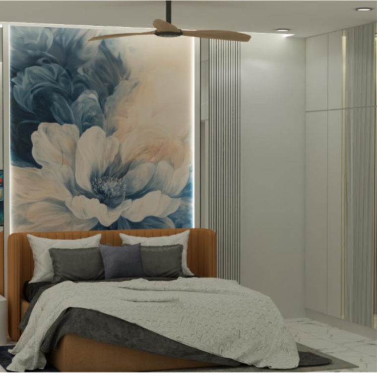 Bedroom, aurobindo-kohinoor 3 Bedroom 2100 Sq.Ft. Apartment In Kothaguda Hyderabad 9596043