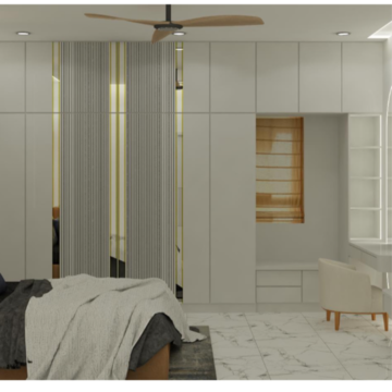 Living Room in 3 BHK Apartment at Aurobindo Kohinoor, Kothaguda – for Rent