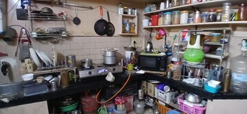 Kitchen in 1 RK Independent House at Rt Nagar – for Rent