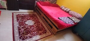 Bedroom in 1 RK Independent House at Rt Nagar – for Rent