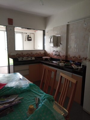 Kitchen in 3 BHK Apartment at Haardhik Residency Bhusari Colony, Kothrud – for Sale