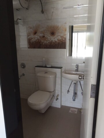 Bathroom in 3 BHK Apartment at Haardhik Residency Bhusari Colony, Kothrud – for Sale