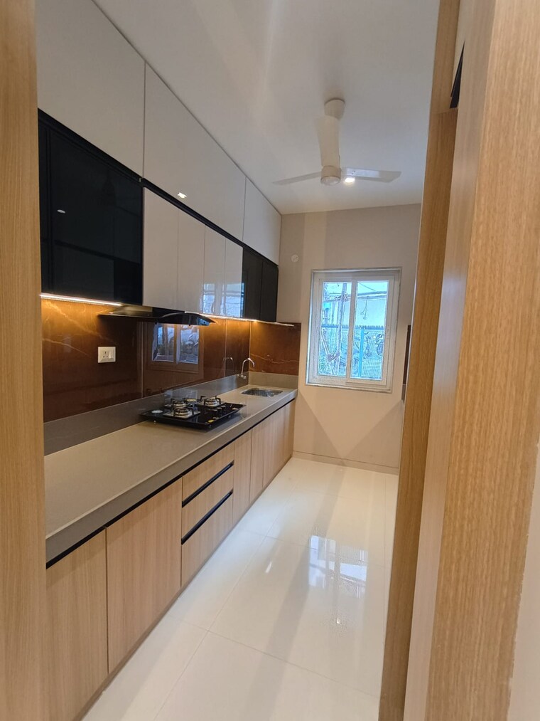 Kitchen, fbka-jewels 1 Bedroom 392 Sq.Ft. Apartment In Shilphata Thane 9596072