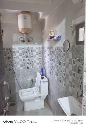 Bathroom in 1 RK Apartment at Dwarka – for Sale