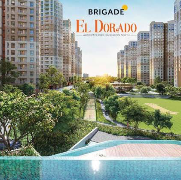 Exterior View, brigade-el-dorado 2 Bedroom 795 Sq.Ft. Apartment In Huvinayakanahalli Bangalore 9596140